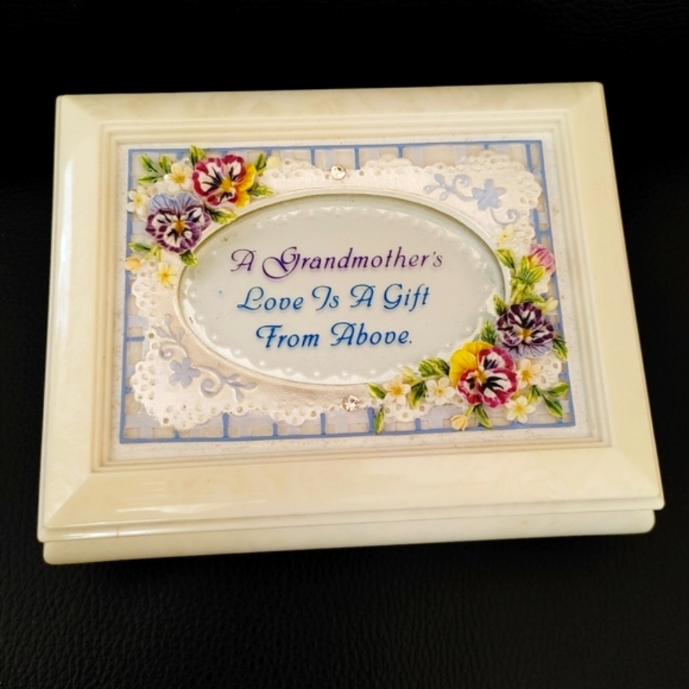 Grandmother Musical Jewelry Box by Treasured Sentiments